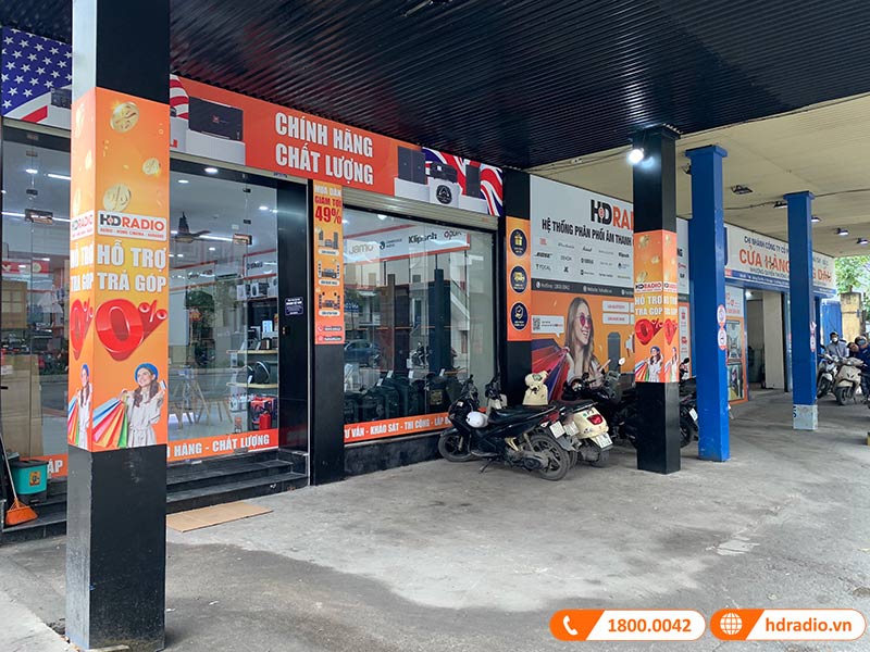 Ảnh mặt tiền showroom HDRadio Hà Đông