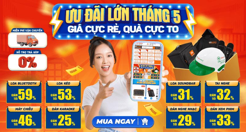 Big Sale Tháng 5 <br> Giá Rẻ Quà To