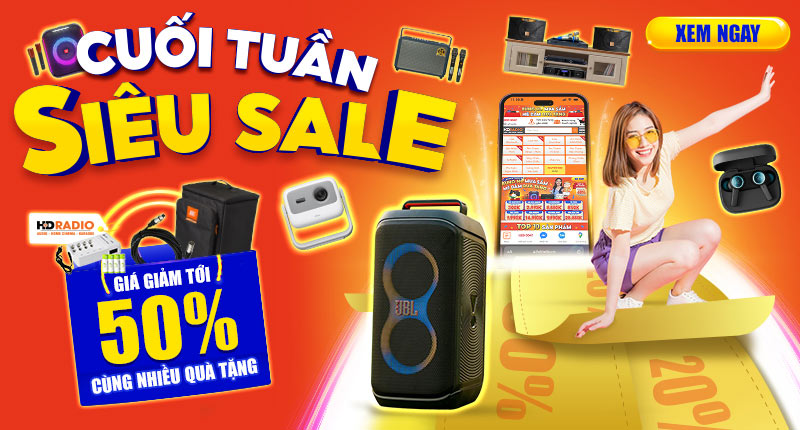 Sale Cuối Tuần Giảm Tới 50%
