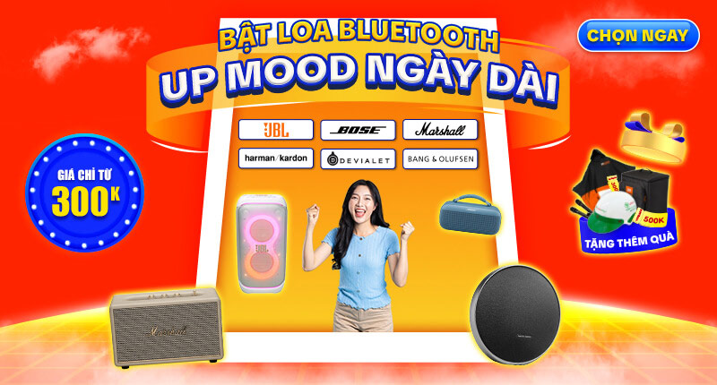 Loa Bluetooth <br> Giá Giảm Tới 50%