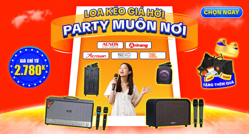 Loa Kéo <br> Giá Giảm Tới 45%