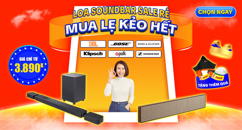 Loa Soundbar <br> Giá Giảm Tới 31%