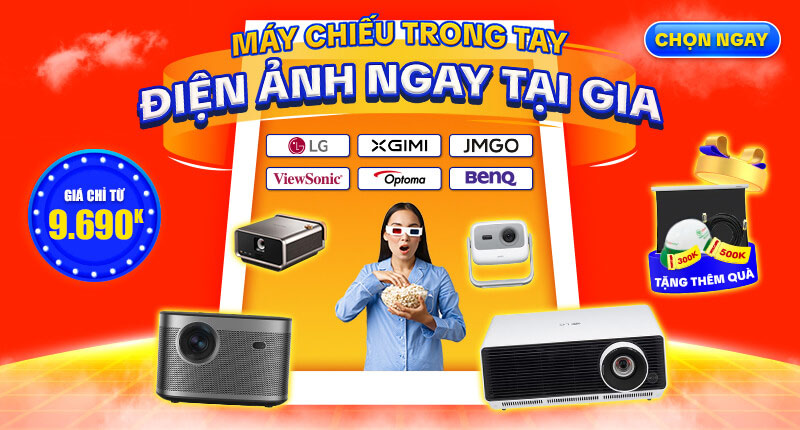 Máy Chiếu <br> Giá Giảm Tới 42%