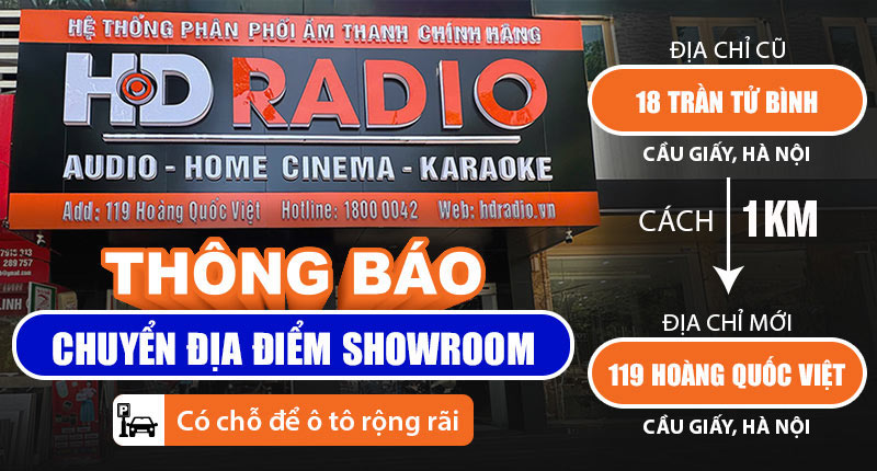 Showroom Mới 119 Hoàng Quốc Việt