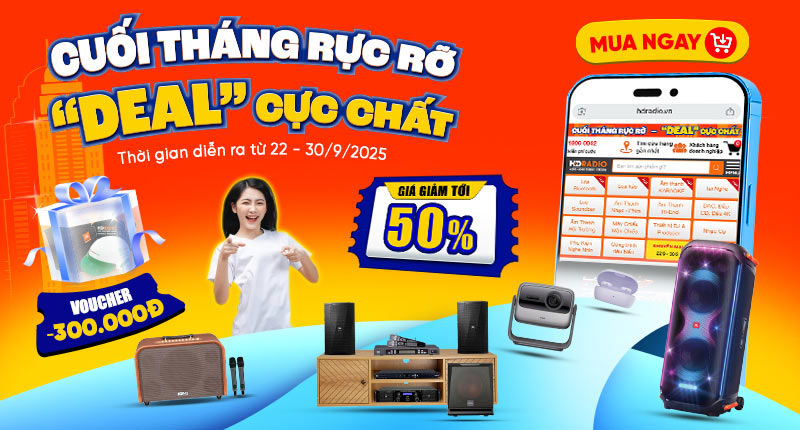 Xả Deal Cuối Tháng Giảm Tới 50%