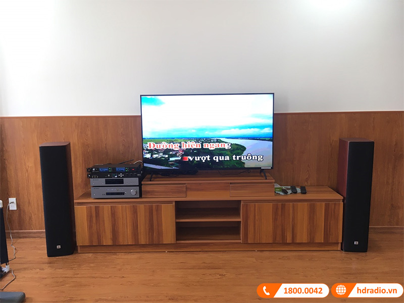 Lắp dàn Karaoke Cao Cấp trị giá hơn 98 triệu đồng cho anh Lượng sử dụng amply Cambridge CXA61