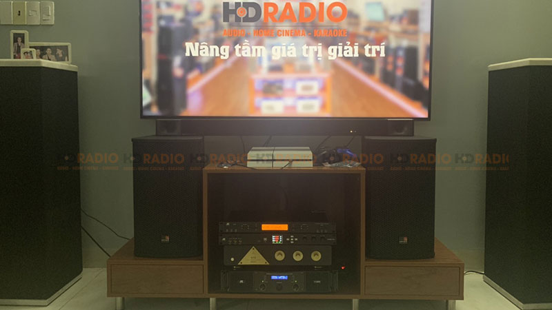 Lắp đặt dàn karaoke cao cấp HDR76 Chất Lượng trị giá hơn 66 triệu đồng cho chị Dung ở Quận Bình Thạch, Hồ Chí Minh (Tecnare E10, JKAudio H2600, JKaudio X6000 Plus,  JKAudio B9)