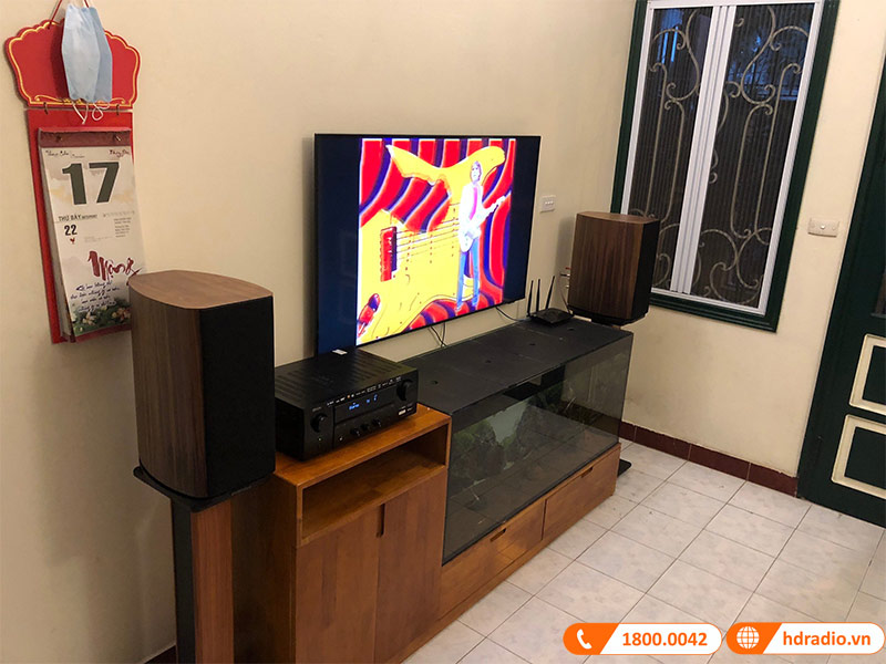 Lắp đặt dàn nghe nhạc Chất Lượng trị giá gần 36 triệu đồng cho chú Kỳ ở Cầu Giấy, Hà Nội 