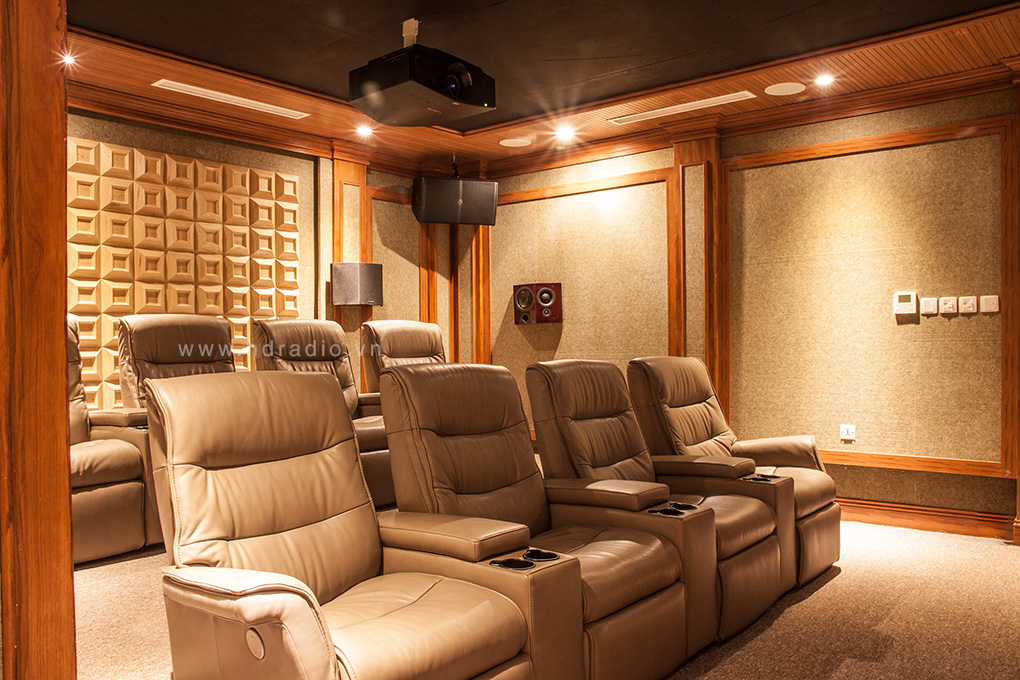 công trình phòng phim gia đình