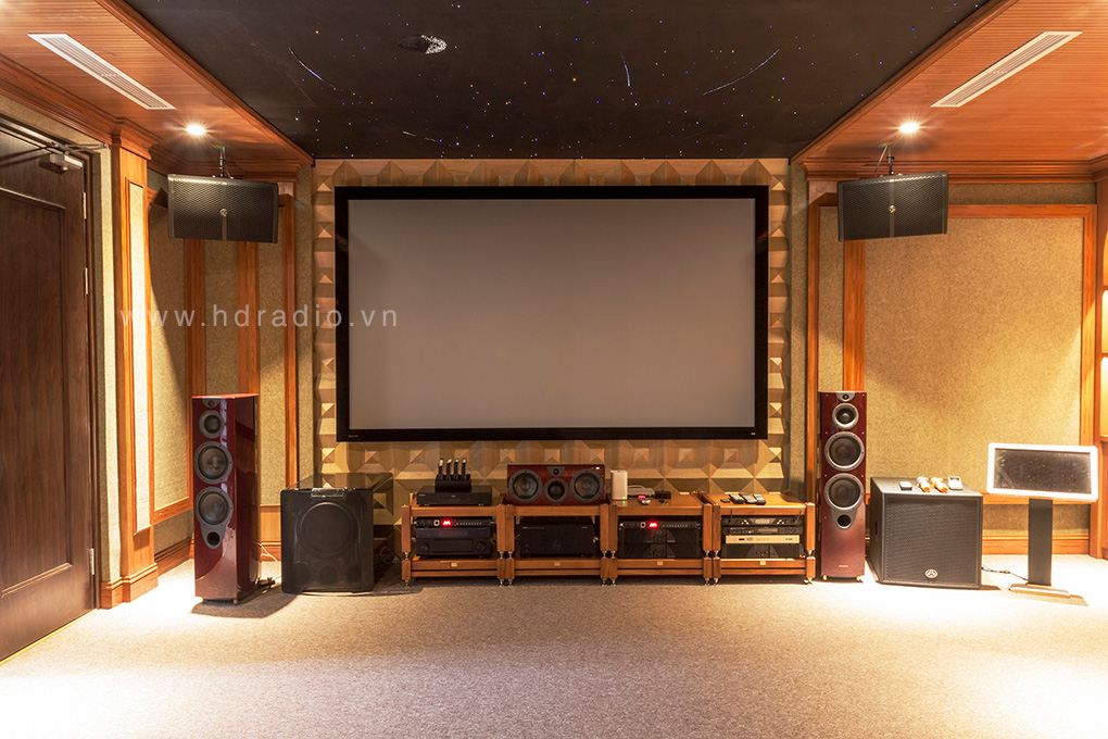 công trình phòng phim gia đình