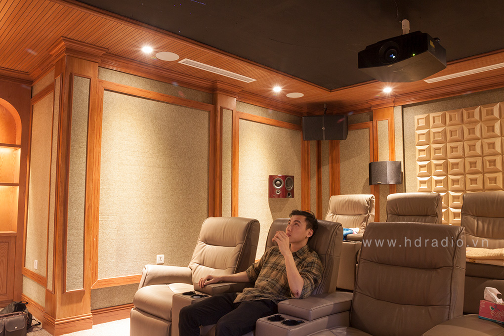 công trình phòng phim gia đình