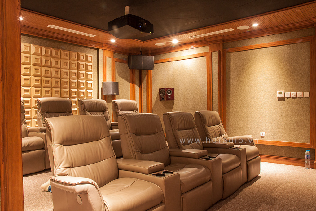 công trình phòng phim gia đình