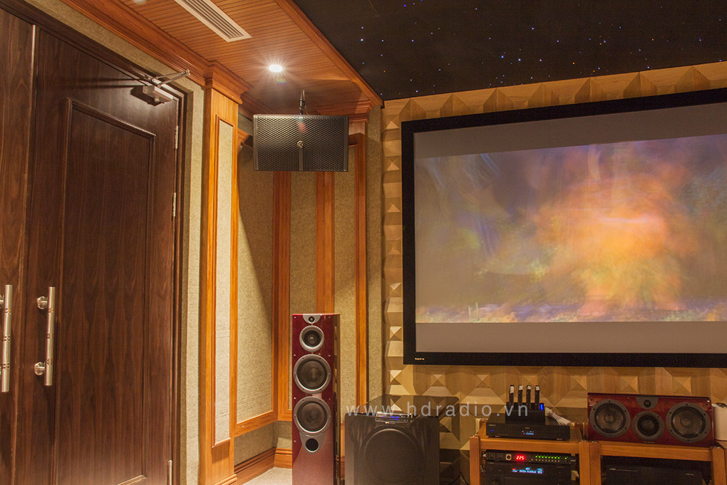 công trình phòng phim gia đình