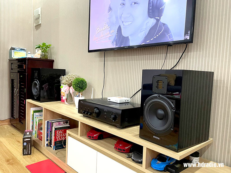 dan nghe nhac su dung Amply Denon PMA-600NE 2