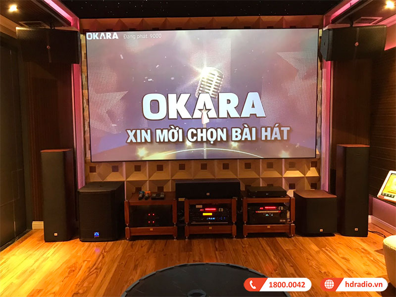 Ảnh công trình loa JBL Studio 660P