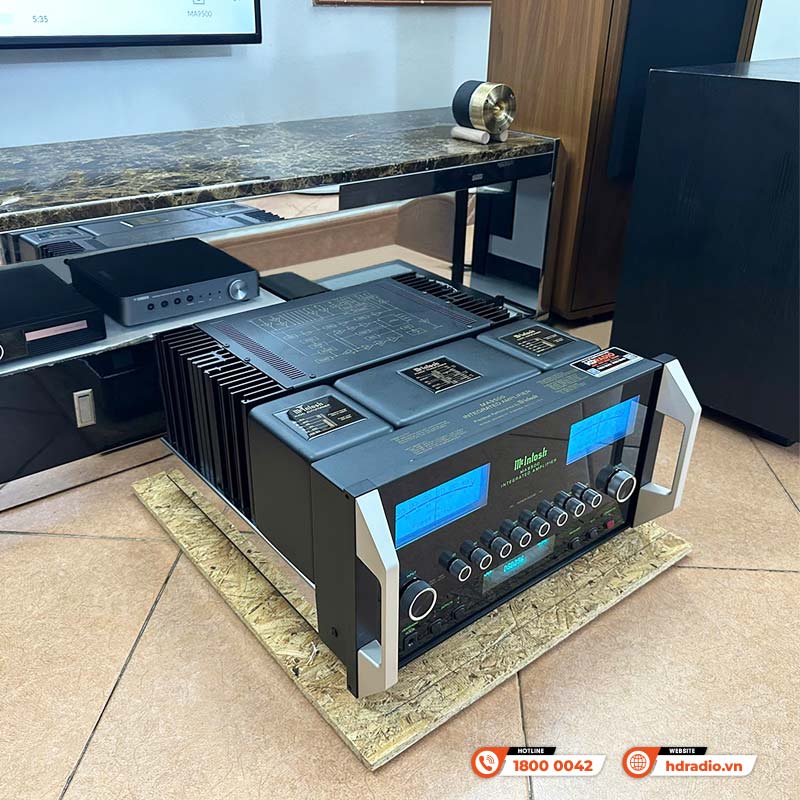 Amply McIntosh MA9500, 2 kênh, 300W/CH-6