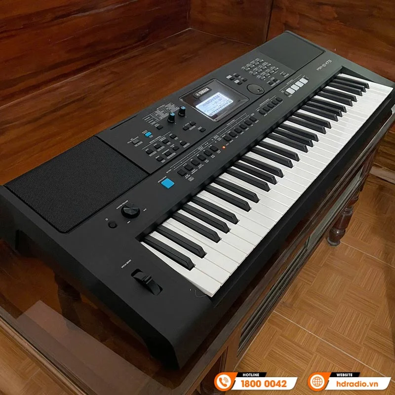 Bàn giao Đàn Organ Yamaha PSR E473 chất lượng trị giá hơn 8 triệu đồng cho chú Cường ở Mỹ Đức, Hà Nội