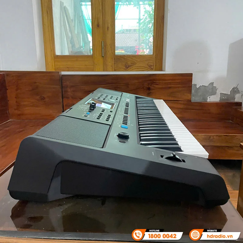 Bàn giao Đàn Organ Yamaha PSR E473 chất lượng trị giá hơn 8 triệu đồng cho chú Cường ở Mỹ Đức, Hà Nội