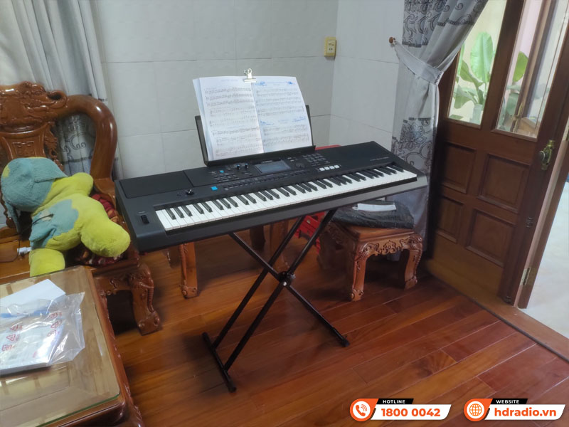 Bàn giao đàn organ Yamaha PSR-EW425 gần 11tr cho anh Tấn