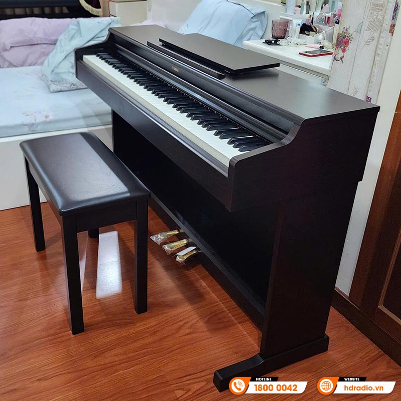 Đàn Piano Yamaha YDP-165, 88 Phím GH3, 10 âm sắc, 192 âm Polyphony, Âm thanh Yamaha CFX-17