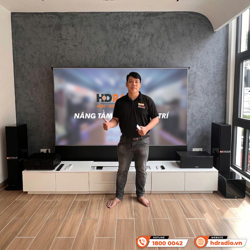 Bàn giao và lắp đặt Hệ thống âm thanh, trình chiếu