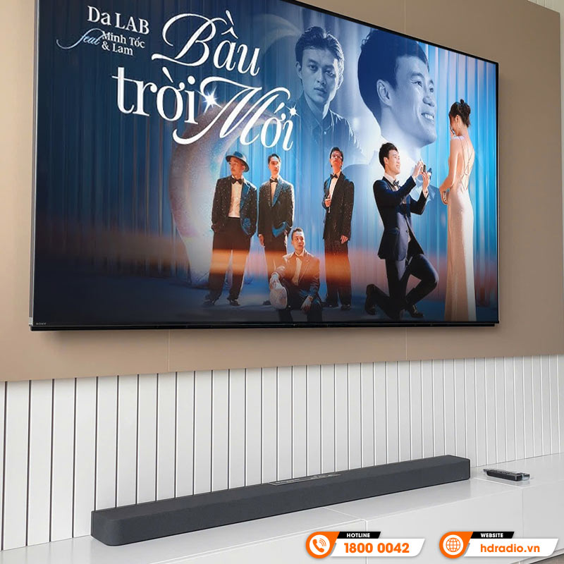 Loa Soundbar Sony HT-A9000 (Bravia Theatre Bar 9) Công Suất 585W, 360 Spatial Sound Mapping, Wifi, Bluetooth, HDMI eARC-12