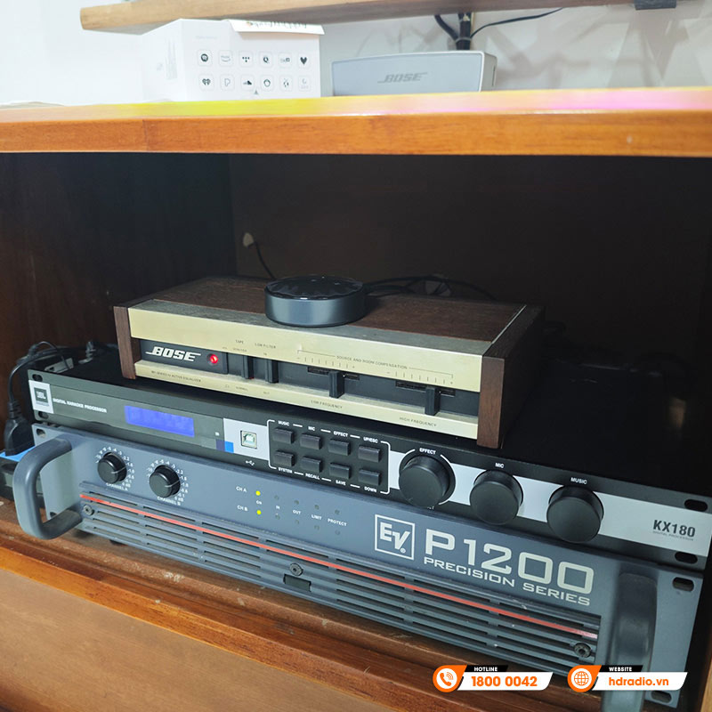 Bổ sung thiết bị kết nối không dây WiiM Mini cho dàn karaoke của chú Nam