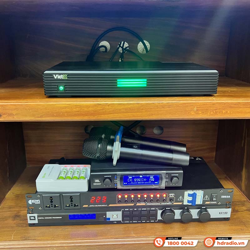 Hoàn thiện Dàn karaoke chất lượng cho anh Phát ở Hồ Chí Minh