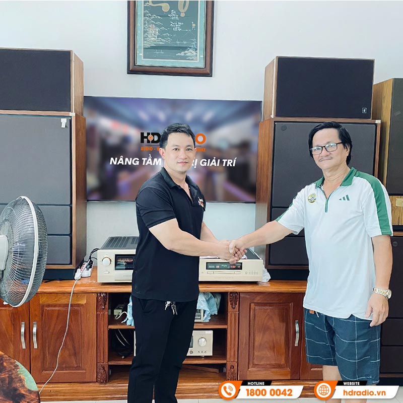 Bổ sung và hoàn thiện hệ thống nghe nhạc chất lượng cho anh Lâm