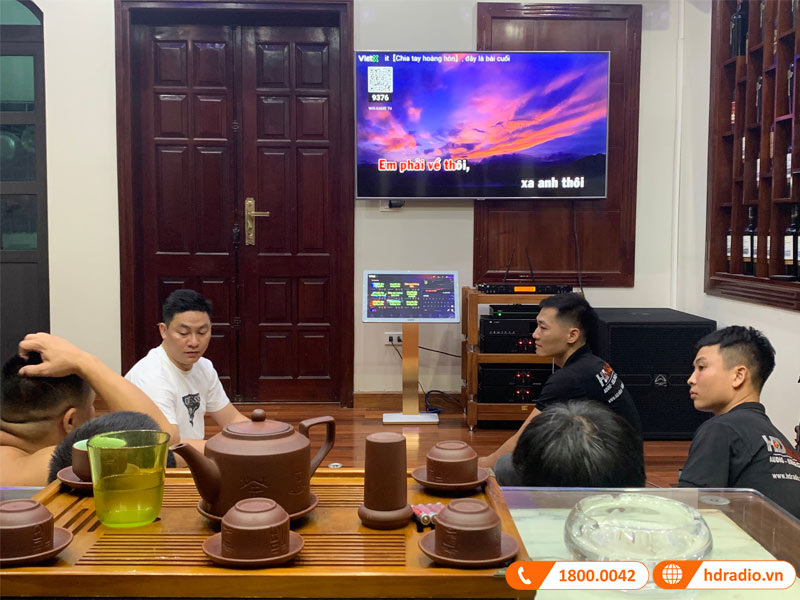 Lắp Bộ dàn Karaoke Cao Cấp trị giá hơn 174 triệu cho anh Thụ ở La Dương, Hà Đông Lắp Bộ dàn Karaoke Cao Cấp trị giá hơn 174 triệu cho anh Thụ ở La Dương, Hà Đông