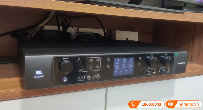 Hình ảnh thực tế của Bộ dàn Karaoke HK58 tại nhà anh Dương tại Láng Hạ