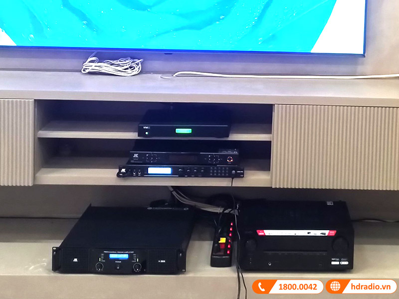 Lắp Bộ Dàn Karaoke và Dàn Xem Phim Chất Lượng Giá Hơn 90 Triệu Cho Anh Chúc ở Thủ Đức