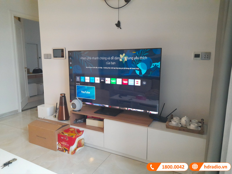 Lắp bộ loa bluetooth cao cấp hơn 116 tr cho khách ở HCM