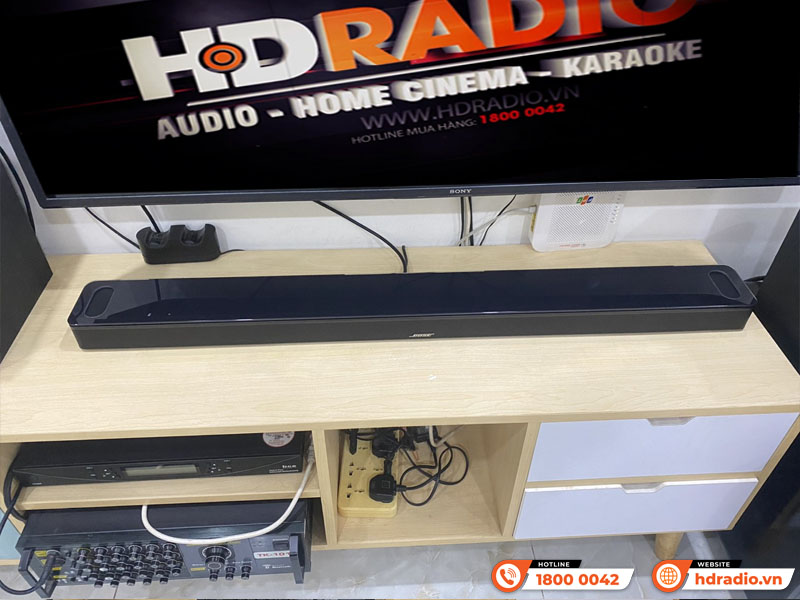 Lắp Bộ loa soundbar Bose SB07 kết hợp Bass Module 700 cho anh Nguyễn ở HCM