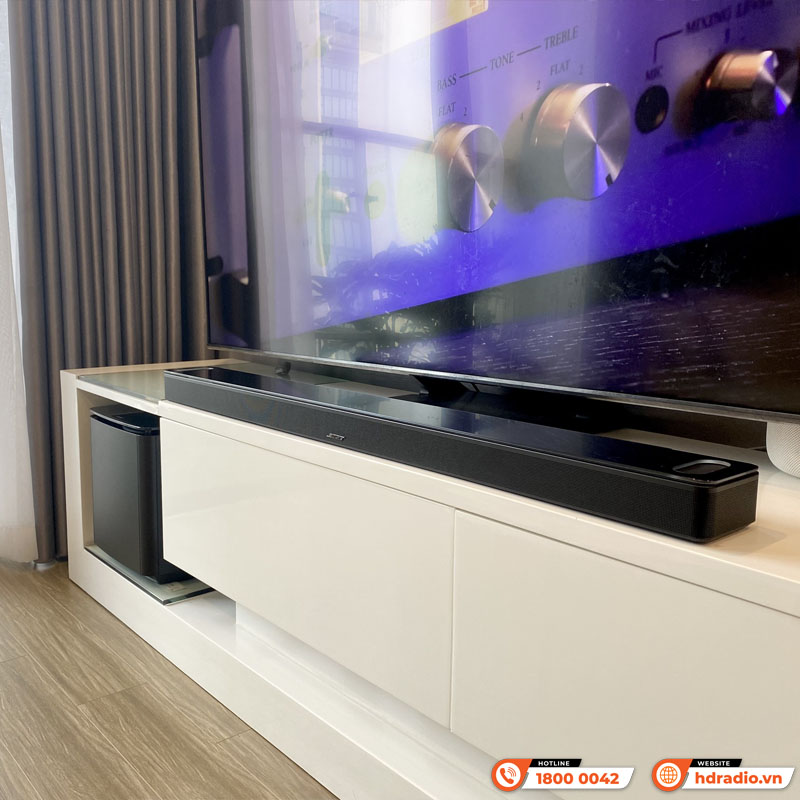 Lắp đặt Bộ loa Soundbar Bose SB32 cho anh Dũng ở Hà Nội