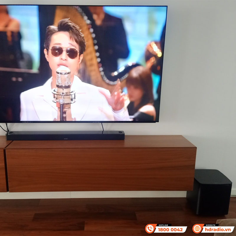 Lắp đặt bộ loa soundbar Bose SB32 cho chị Hạnh ở HCM