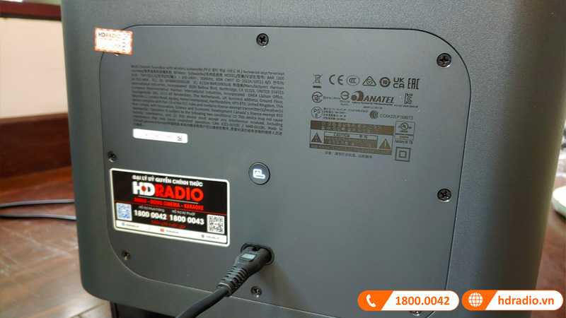 Lắp đặt bộ Loa Soundbar JBL Bar 1000 cho anh Trung