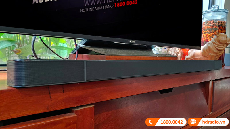 Lắp đặt bộ Loa Soundbar JBL Bar 1000 cho anh Trung