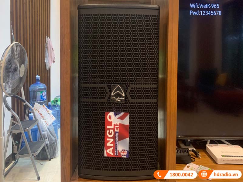 Lắp dàn karaoke hdr86 kết hợp đầu màn vietk 131tr cho anh hải