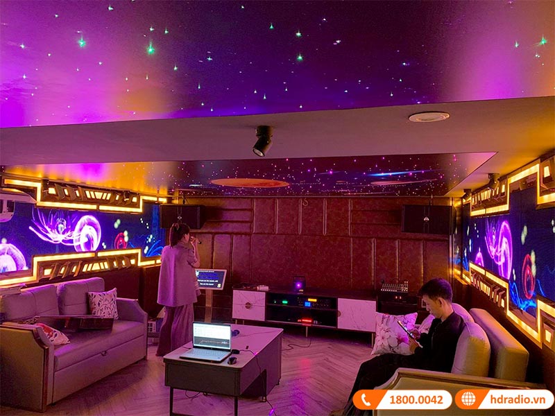 Lắp dàn Karaoke Cao Cấp trị giá gần 150 triệu đồng cho chị Huyền ở Quận 7, Hồ Chí Minh