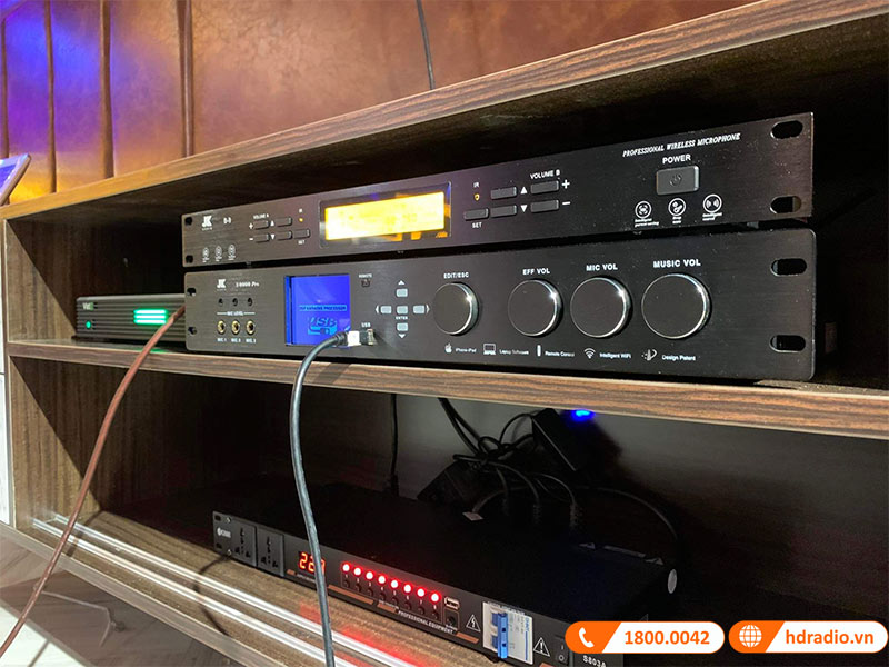 Lắp dàn Karaoke Cao Cấp trị giá gần 150 triệu đồng cho chị Huyền ở Quận 7, Hồ Chí Minh