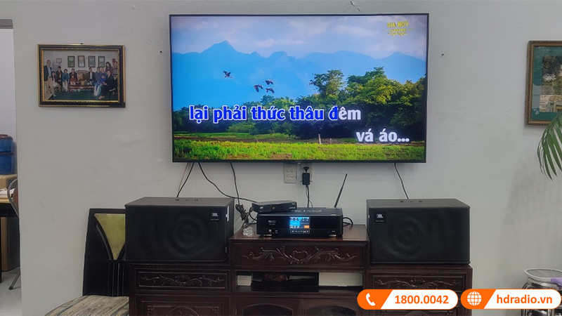 Lắp dàn karaoke Chất Lượng trị giá gần 20 triệu đồng cho anh Tuấn Anh ở Nguyễn Lương Bằng, Hà Nội