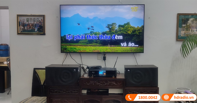 Lắp dàn karaoke Chất Lượng trị giá gần 20 triệu đồng cho anh Tuấn Anh ở Nguyễn Lương Bằng, Hà Nội (Neko AK3500, JBL MK10)