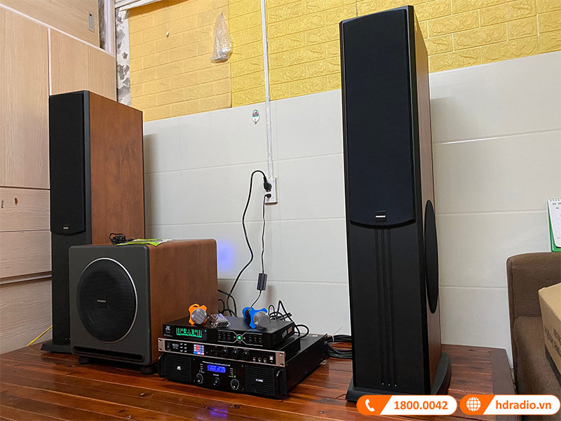 Lắp đặt bộ dàn Karaoke Cao Cấp trị giá hơn 33 triệu đồng cho anh Giang ở Thanh Trì, Hà Nội