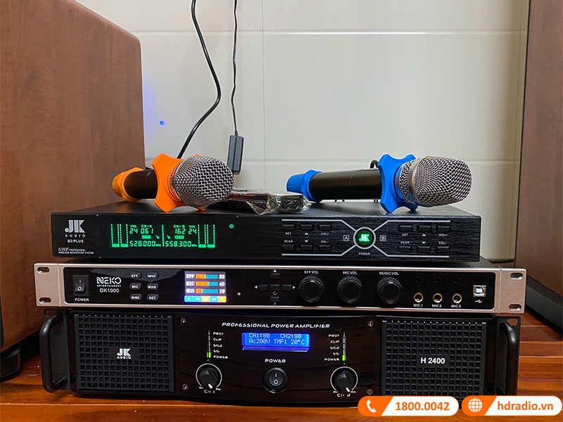 Lắp dàn karaoke cho anh Giang ở Thanh Trì, Hà Nội