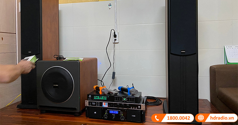Lắp bộ dàn Karaoke cho anh Giang ở Thanh Trì, Hà Nội