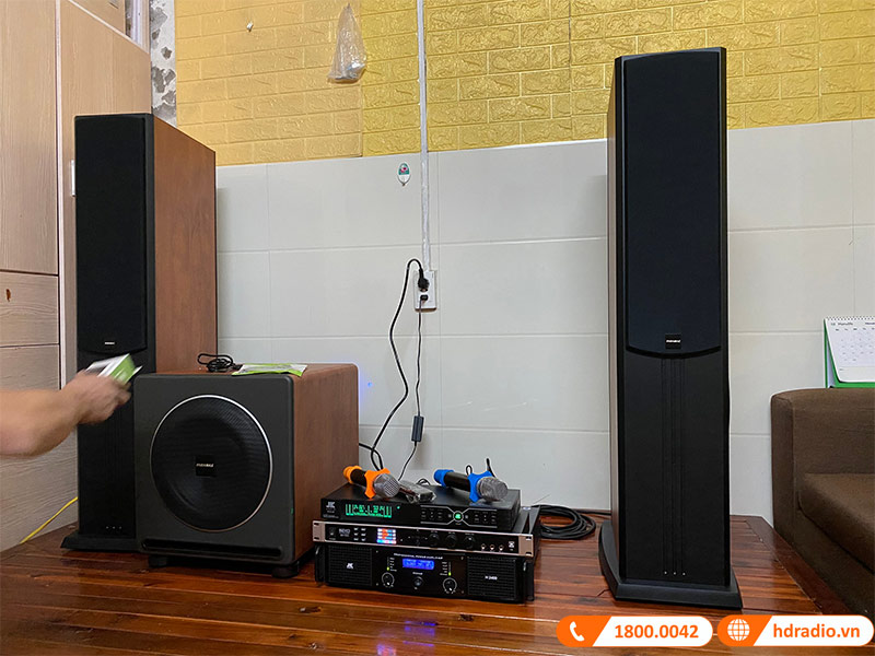 Lắp đặt bộ dàn Karaoke Cao Cấp trị giá hơn 33 triệu đồng cho anh Giang ở Thanh Trì, Hà Nội
