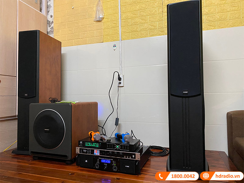 Lắp đặt bộ dàn Karaoke Cao Cấp trị giá hơn 33 triệu đồng cho anh Giang ở Thanh Trì, Hà Nội