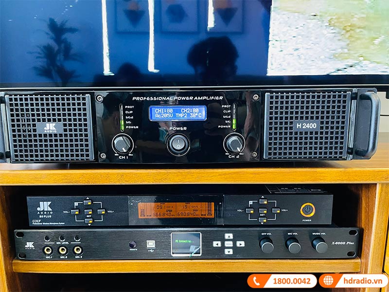 Lắp dàn Karaoke Gia Đình trị giá gần 34 triệu đồng cho chú Tuấn ở Nhà Bè, Hồ Chí Minh