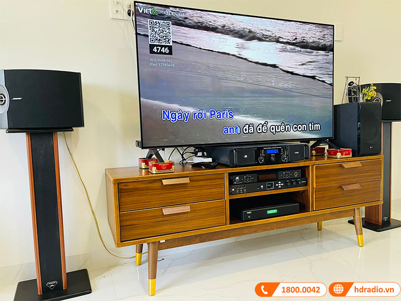 Lắp dàn Karaoke Gia Đình trị giá gần 34 triệu đồng cho chú Tuấn ở Nhà Bè, Hồ Chí Minh